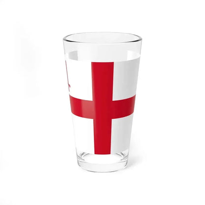 Flag of City of London UK - Pint Glass 16oz 16oz - Go Mug Yourself