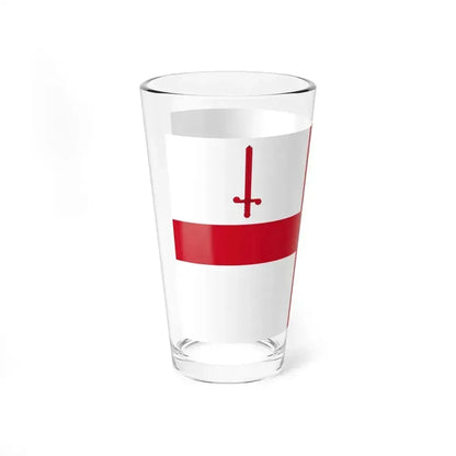 Flag of City of London UK - Pint Glass 16oz - Go Mug Yourself