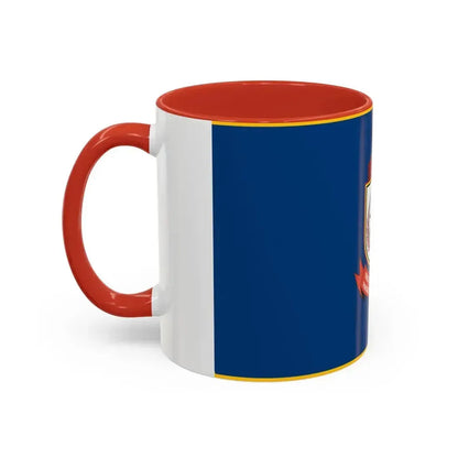 Flag of City of Makassar Indonesia - Accent Coffee Mug - Go Mug Yourself