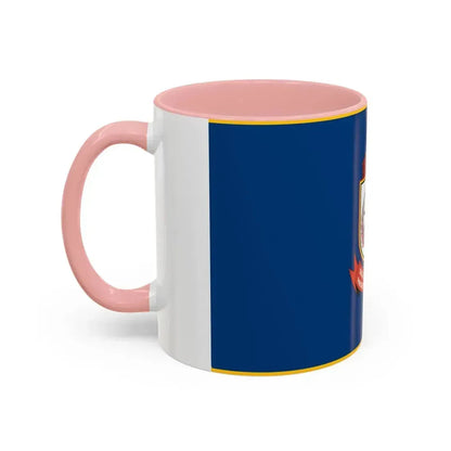Flag of City of Makassar Indonesia - Accent Coffee Mug - Go Mug Yourself