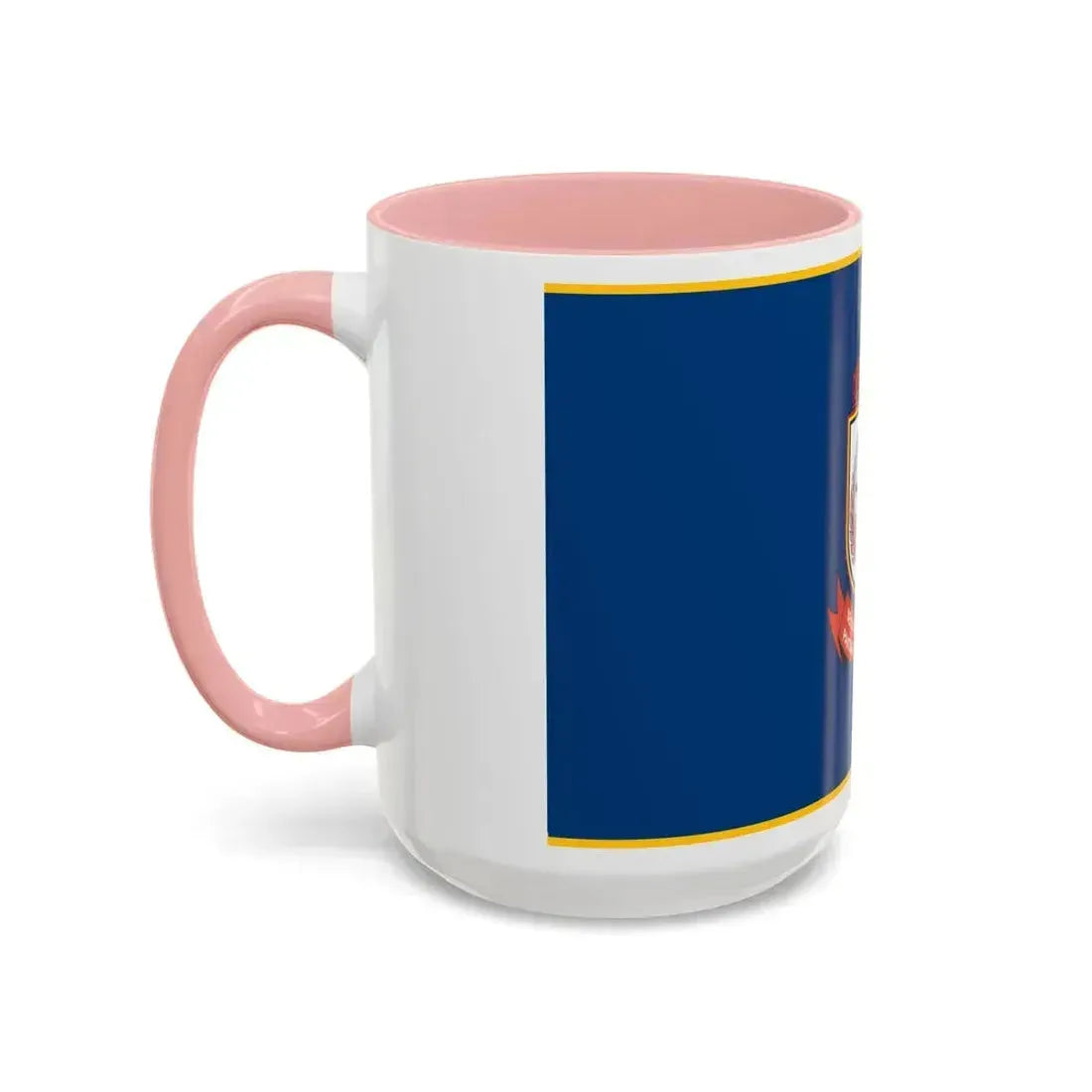 Flag of City of Makassar Indonesia - Accent Coffee Mug - Go Mug Yourself