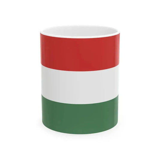Flag of Ciudad Dario (Nicaragua) White Coffee Mug 11oz - Go Mug Yourself