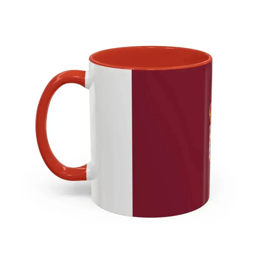 Flag of Ciudad Real Spain - Accent Coffee Mug - Go Mug Yourself