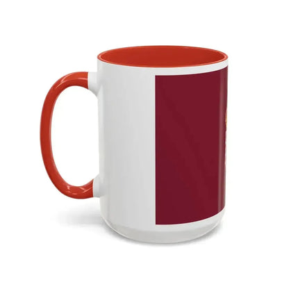 Flag of Ciudad Real Spain - Accent Coffee Mug - Go Mug Yourself