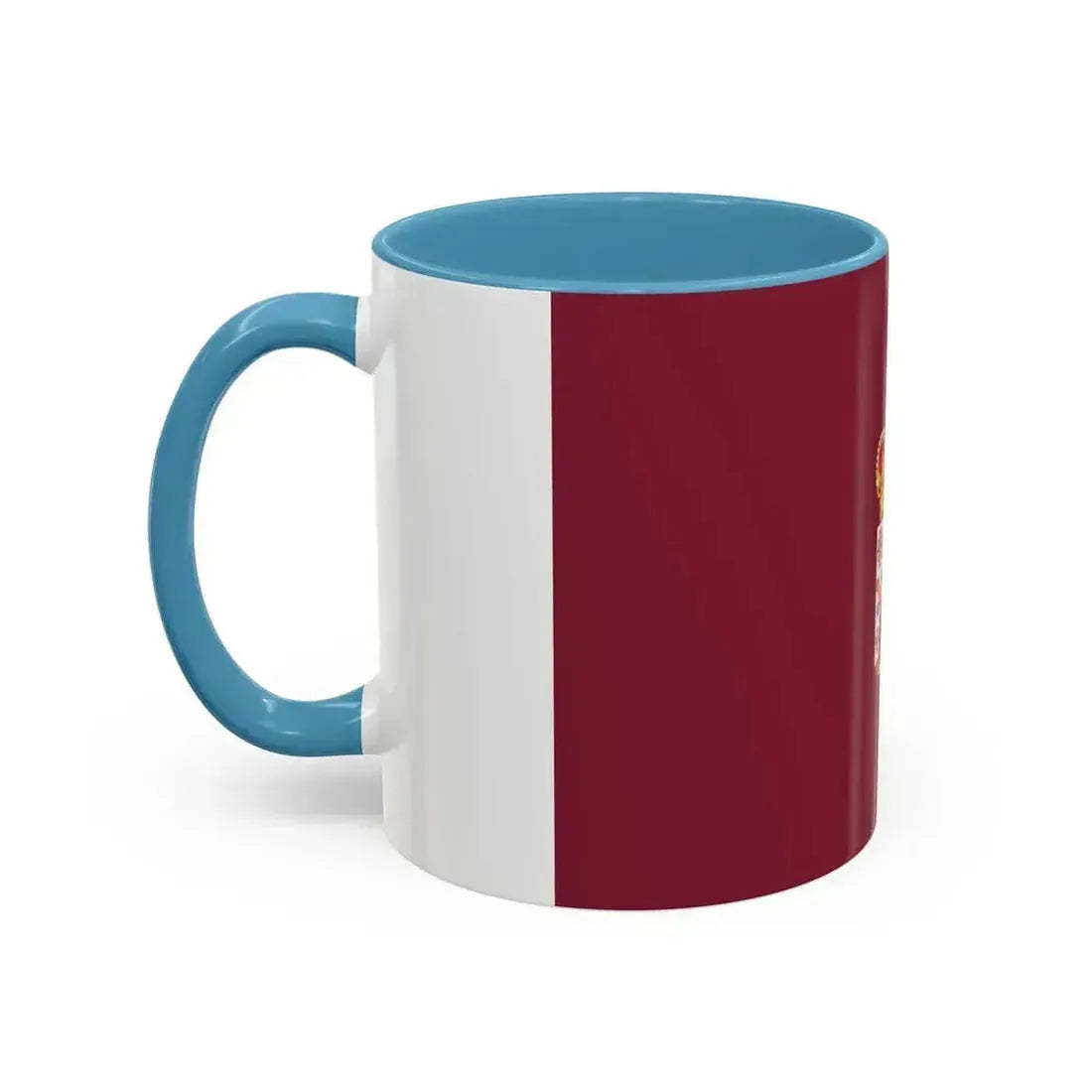 Flag of Ciudad Real Spain - Accent Coffee Mug - Go Mug Yourself