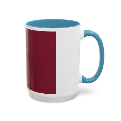 Flag of Ciudad Real Spain - Accent Coffee Mug - Go Mug Yourself
