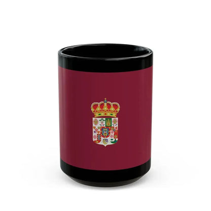 Flag of Ciudad Real Spain - Black Coffee Mug - Go Mug Yourself