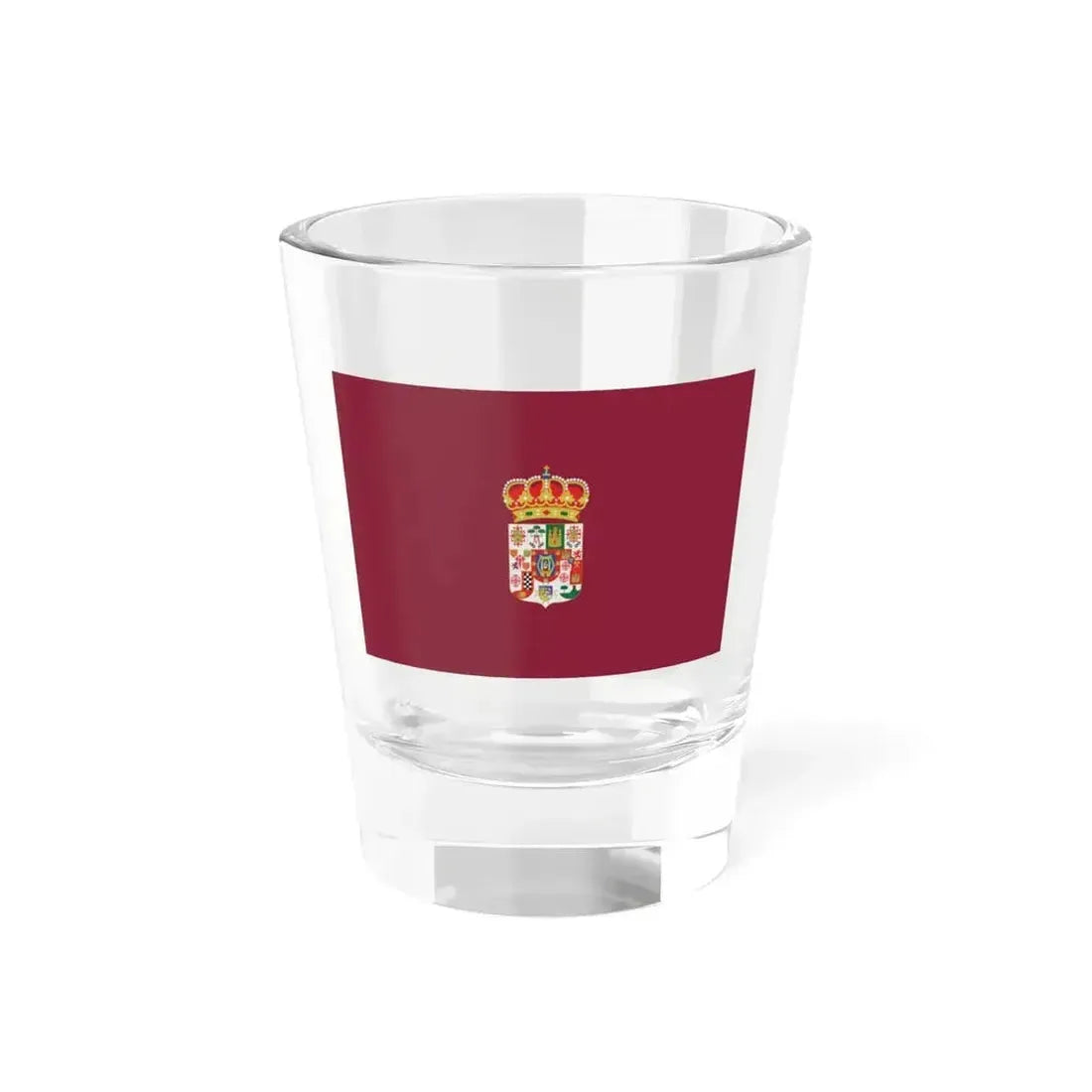 Flag of Ciudad Real Spain - Shot Glass 1.5oz 1.5oz - Go Mug Yourself