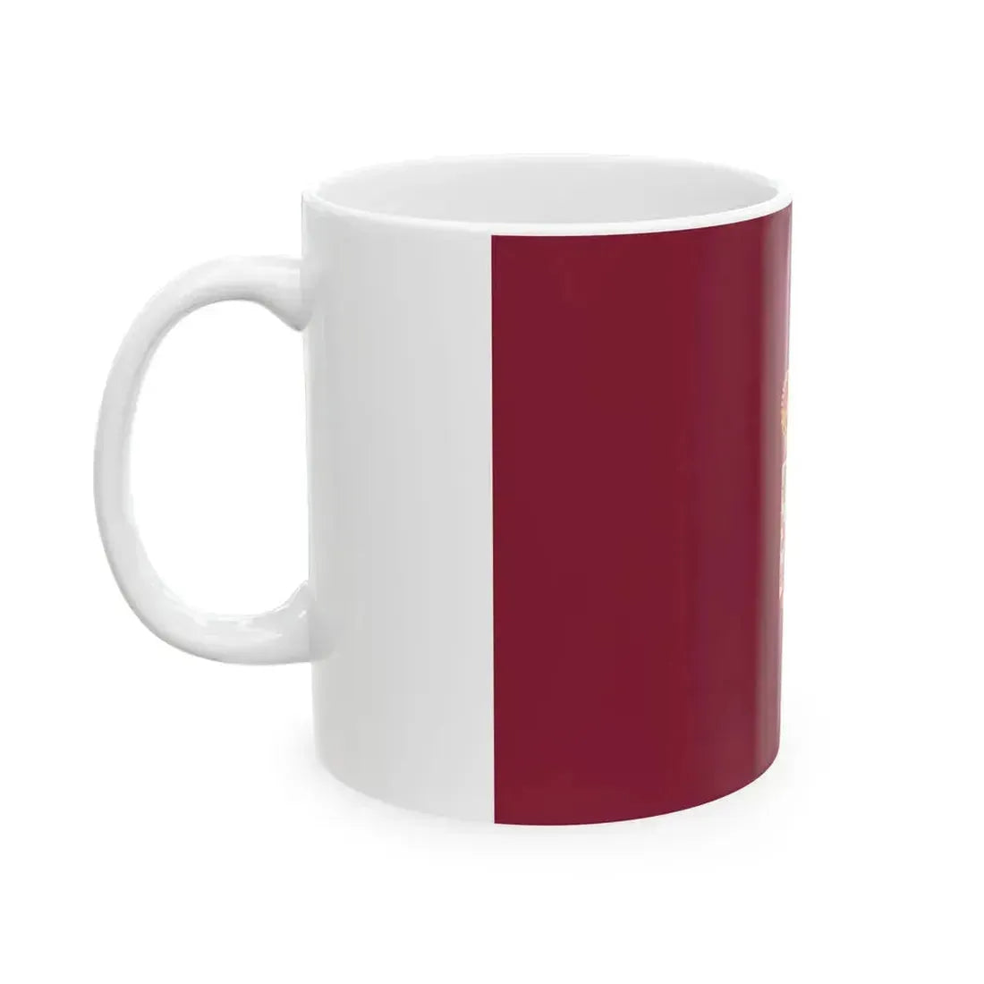 Flag of Ciudad Real Spain - White Coffee Mug - Go Mug Yourself