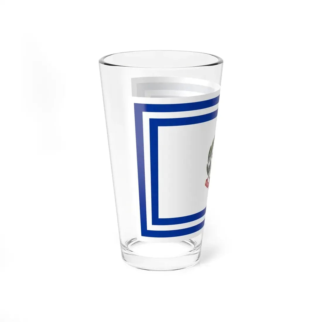 Flag of civil authority of Italy (Italy) Pint Glass 16oz - Go Mug Yourself