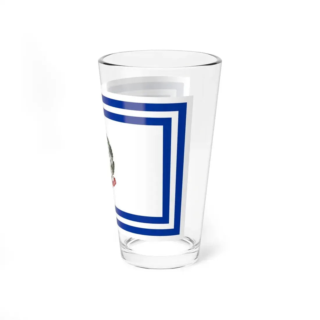 Flag of civil authority of Italy (Italy) Pint Glass 16oz - Go Mug Yourself