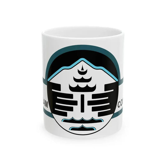 Flag of Clallam County Washington (United States) White Coffee Mug 11oz - Go Mug Yourself