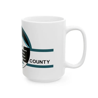 Flag of Clallam County Washington (United States) White Coffee Mug - Go Mug Yourself