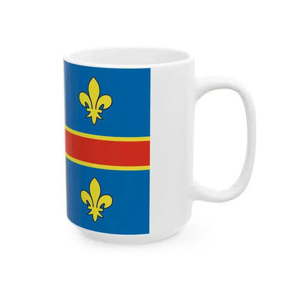 Flag of Clermont-Ferrand (France) White Coffee Mug - Go Mug Yourself