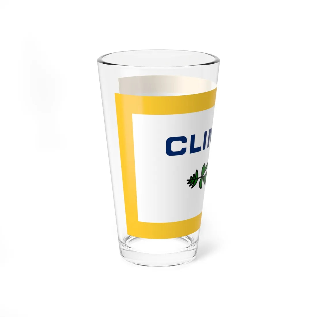 Flag of Clinton County Michigan (United States) Pint Glass 16oz - Go Mug Yourself