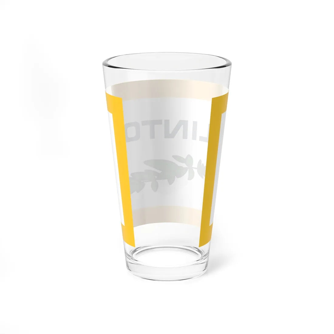 Flag of Clinton County Michigan (United States) Pint Glass 16oz - Go Mug Yourself