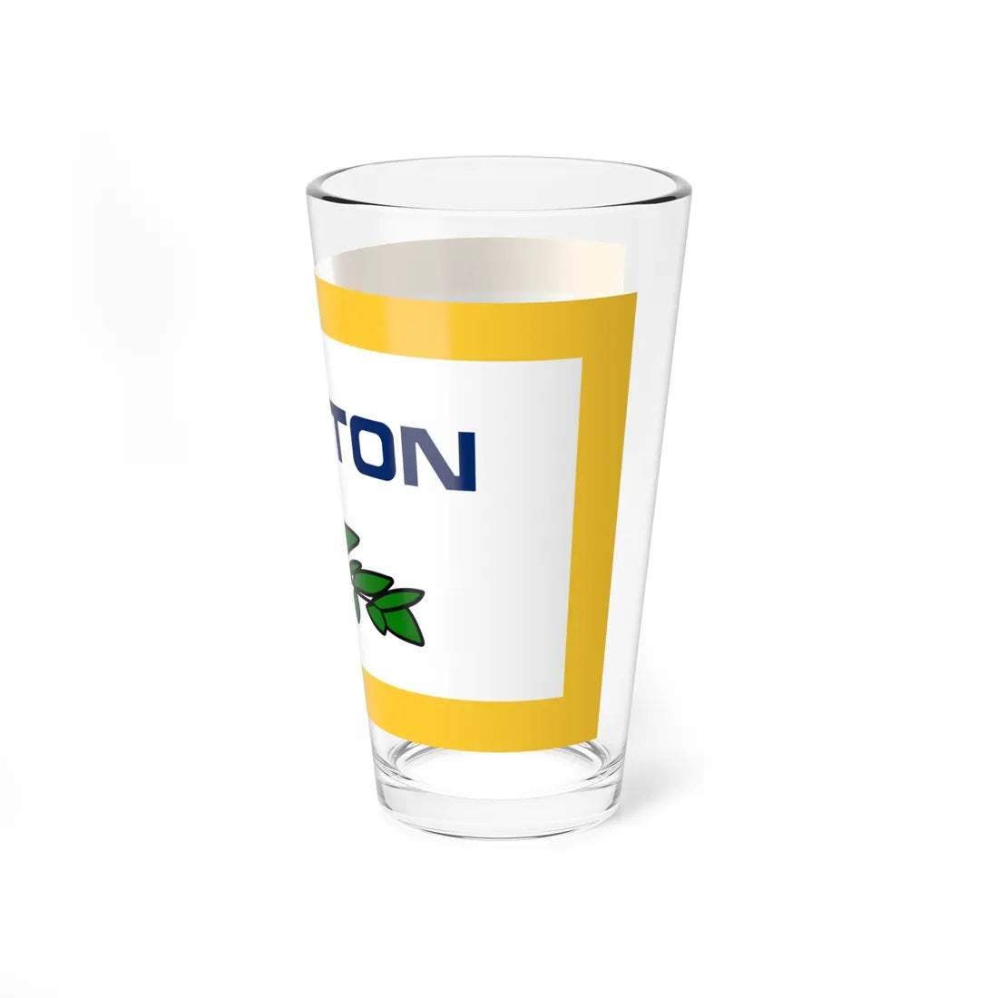 Flag of Clinton County Michigan (United States) Pint Glass 16oz - Go Mug Yourself