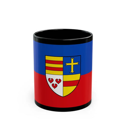 Flag of Cloppenburg Germany - Black Coffee Mug-11oz-Go Mug Yourself