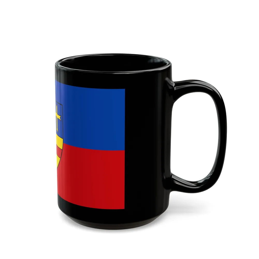 Flag of Cloppenburg Germany - Black Coffee Mug-Go Mug Yourself