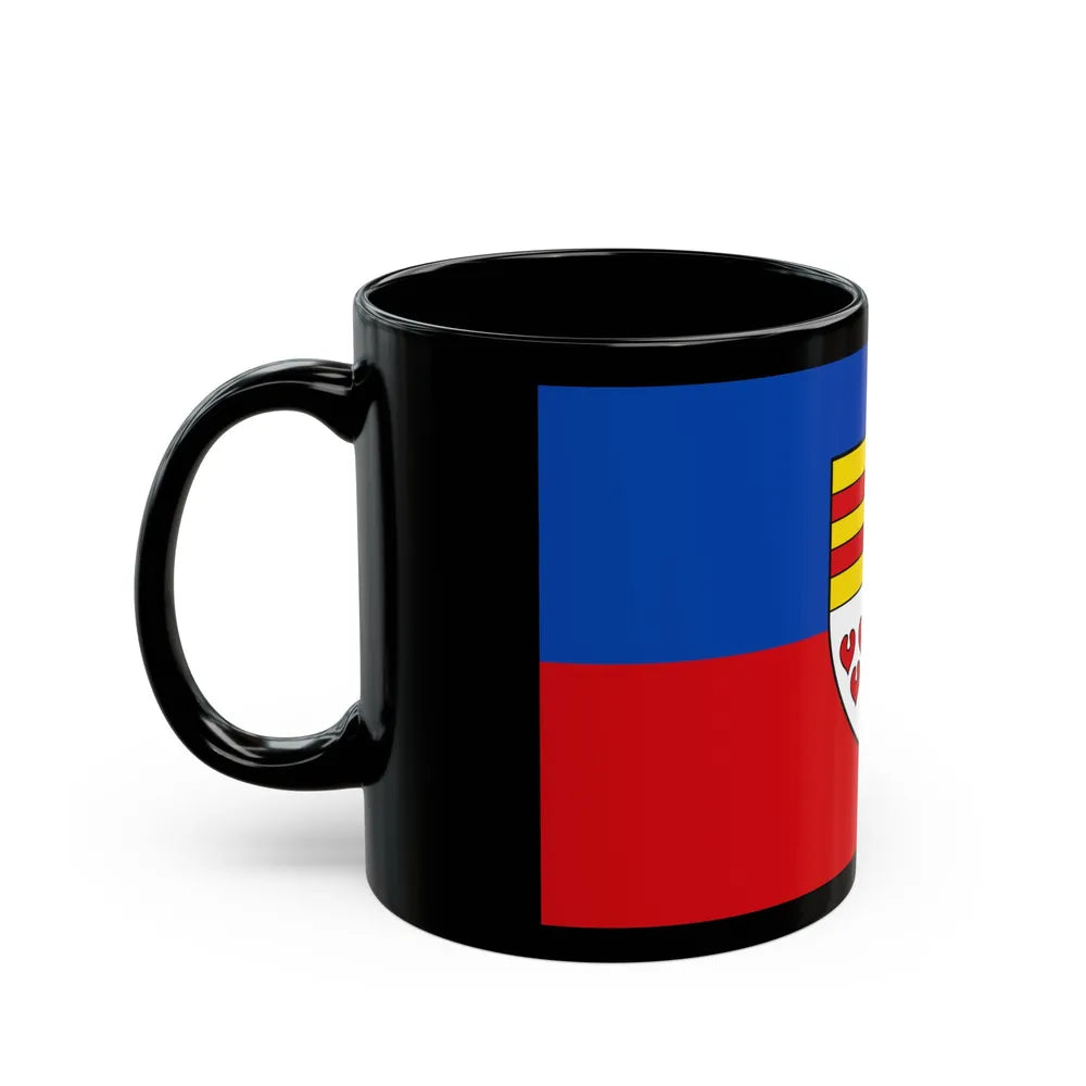 Flag of Cloppenburg Germany - Black Coffee Mug-Go Mug Yourself