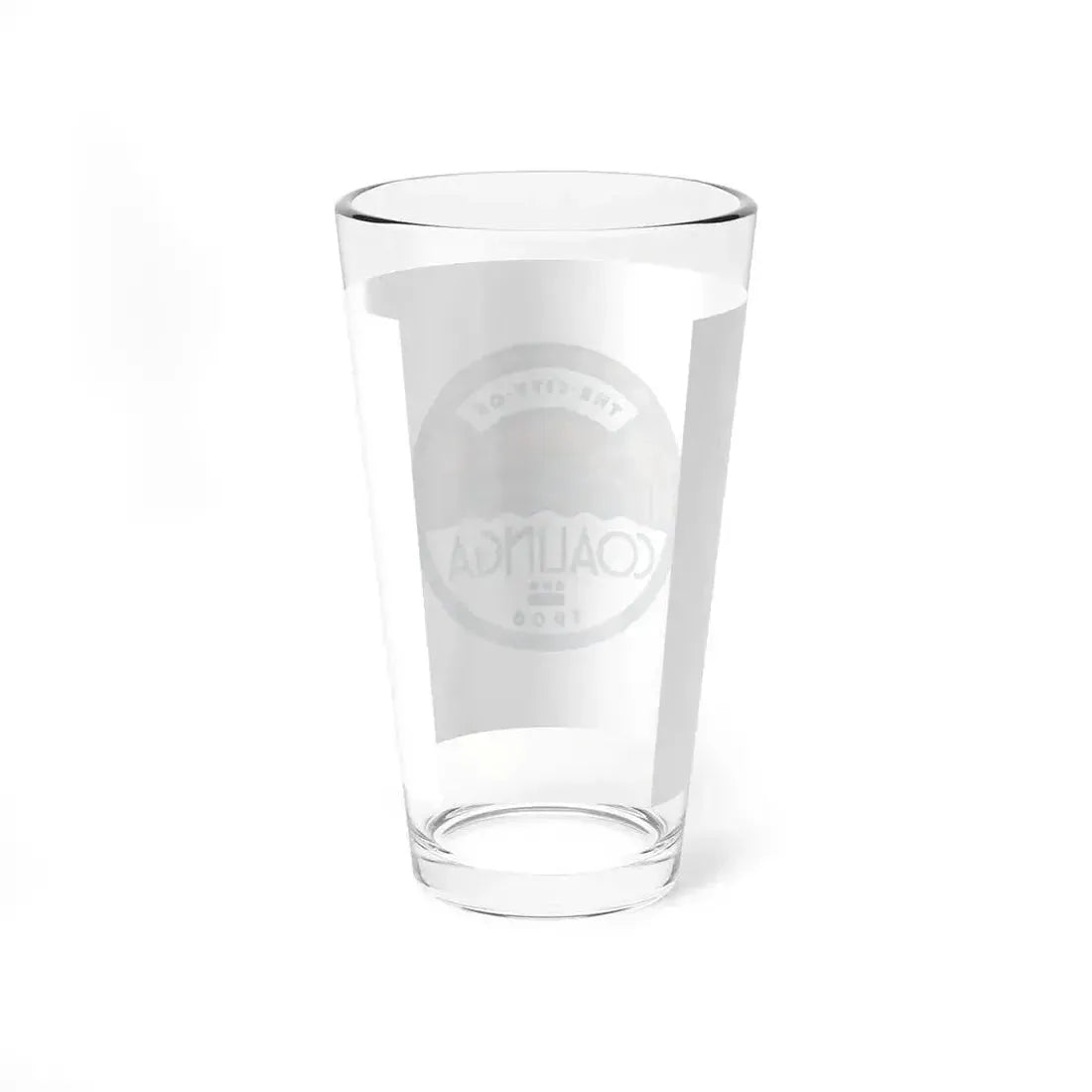 Flag of Coalinga, California - Pint Glass 16oz - Go Mug Yourself