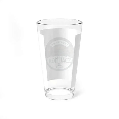 Flag of Coalinga, California - Pint Glass 16oz - Go Mug Yourself