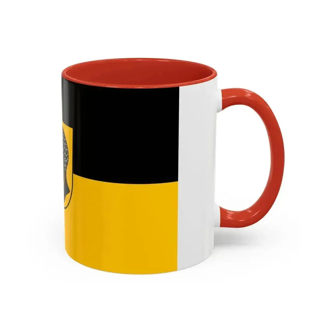 Flag of Coburg 2 Germany - Accent Coffee Mug - Go Mug Yourself