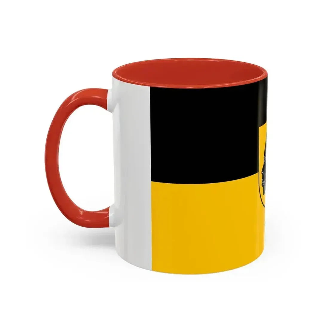 Flag of Coburg 2 Germany - Accent Coffee Mug - Go Mug Yourself