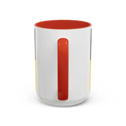 Flag of Coburg 2 Germany - Accent Coffee Mug - Go Mug Yourself