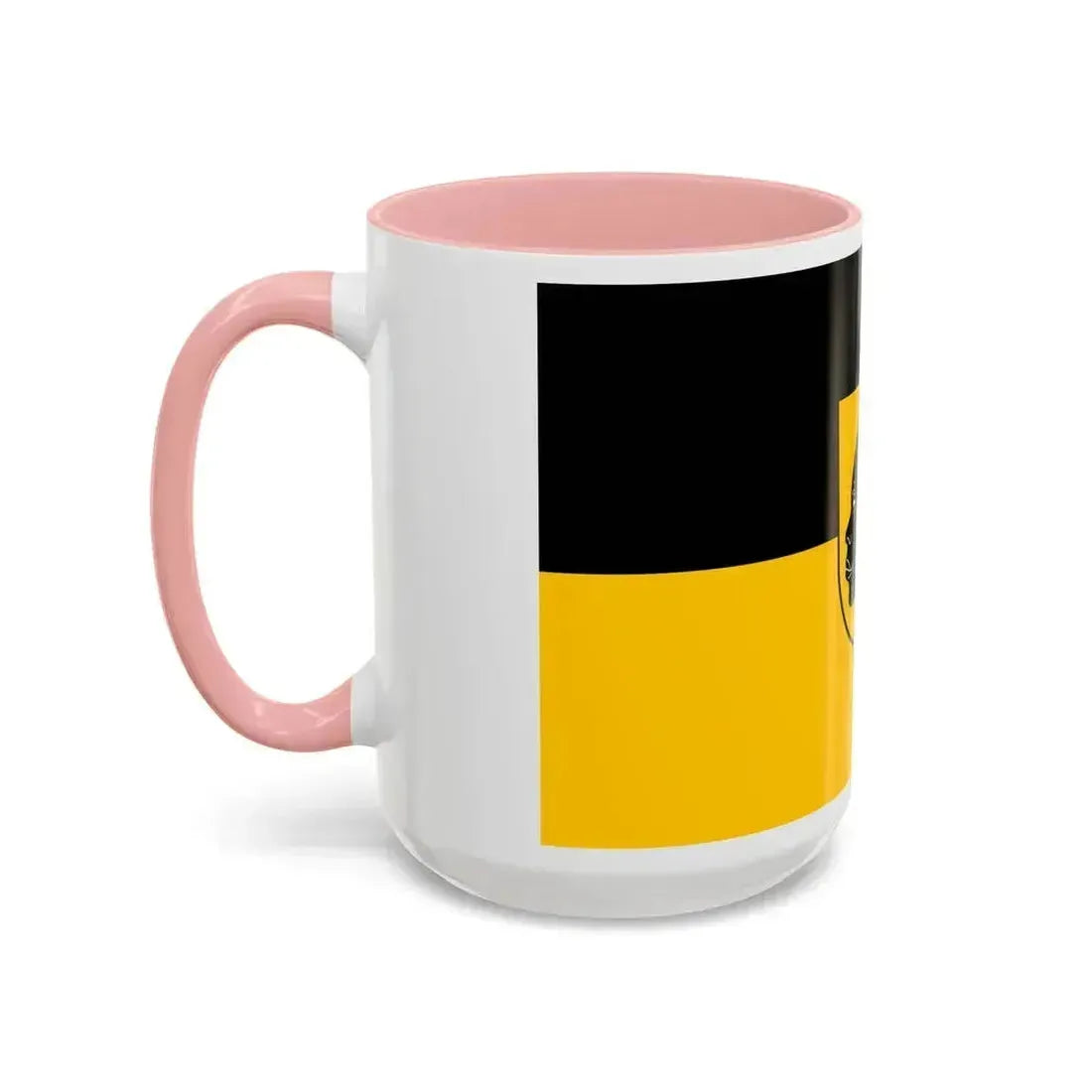 Flag of Coburg 2 Germany - Accent Coffee Mug - Go Mug Yourself