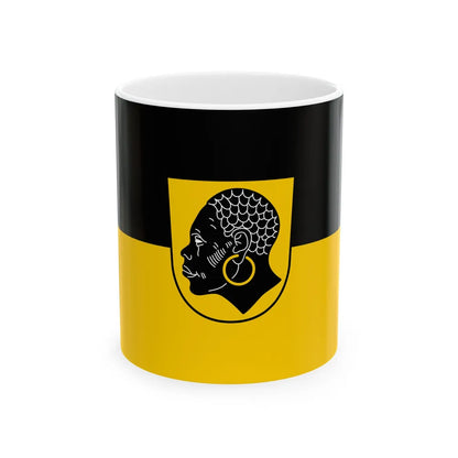 Flag of Coburg 2 Germany - White Coffee Mug-11oz-Go Mug Yourself