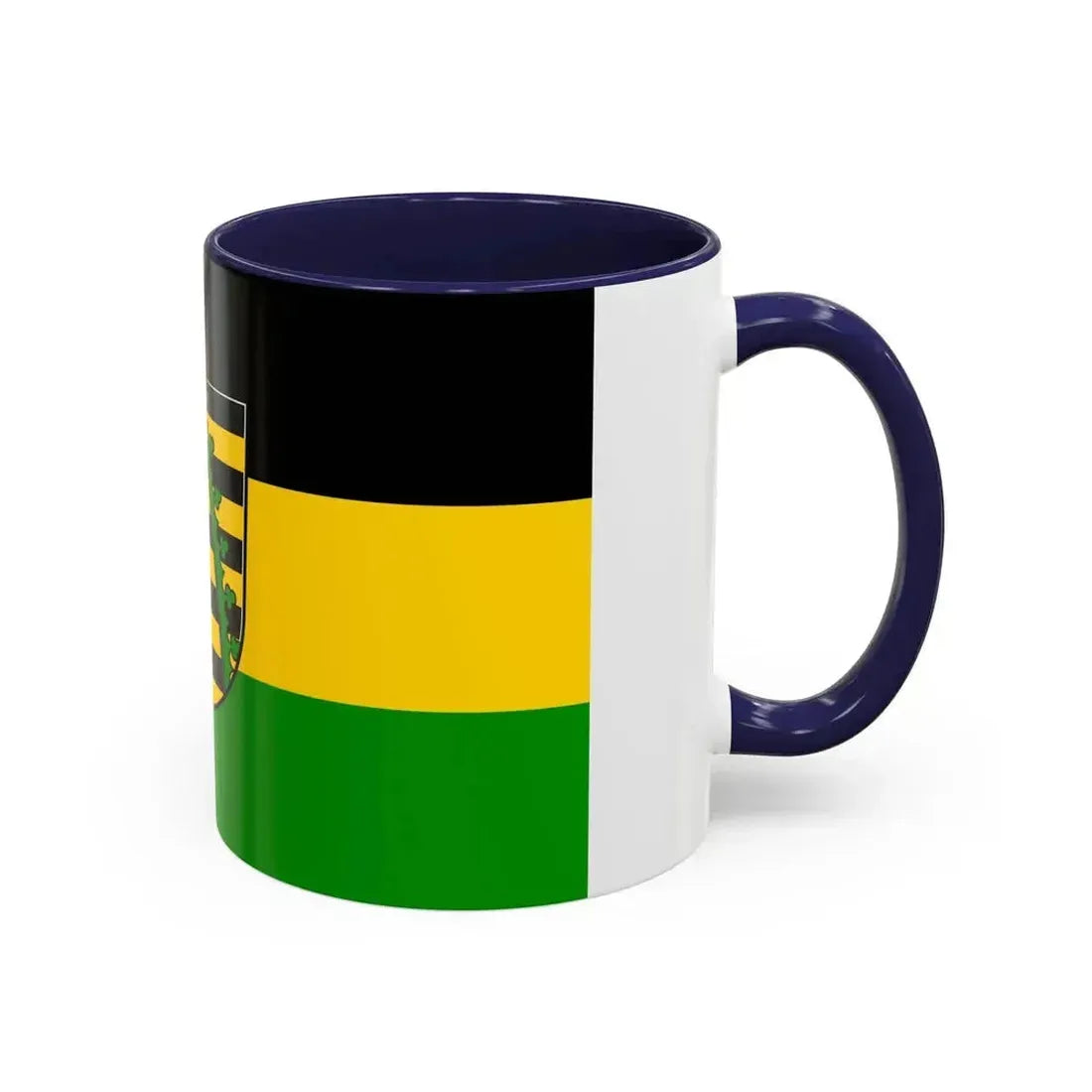 Flag of Coburg Germany - Accent Coffee Mug - Go Mug Yourself