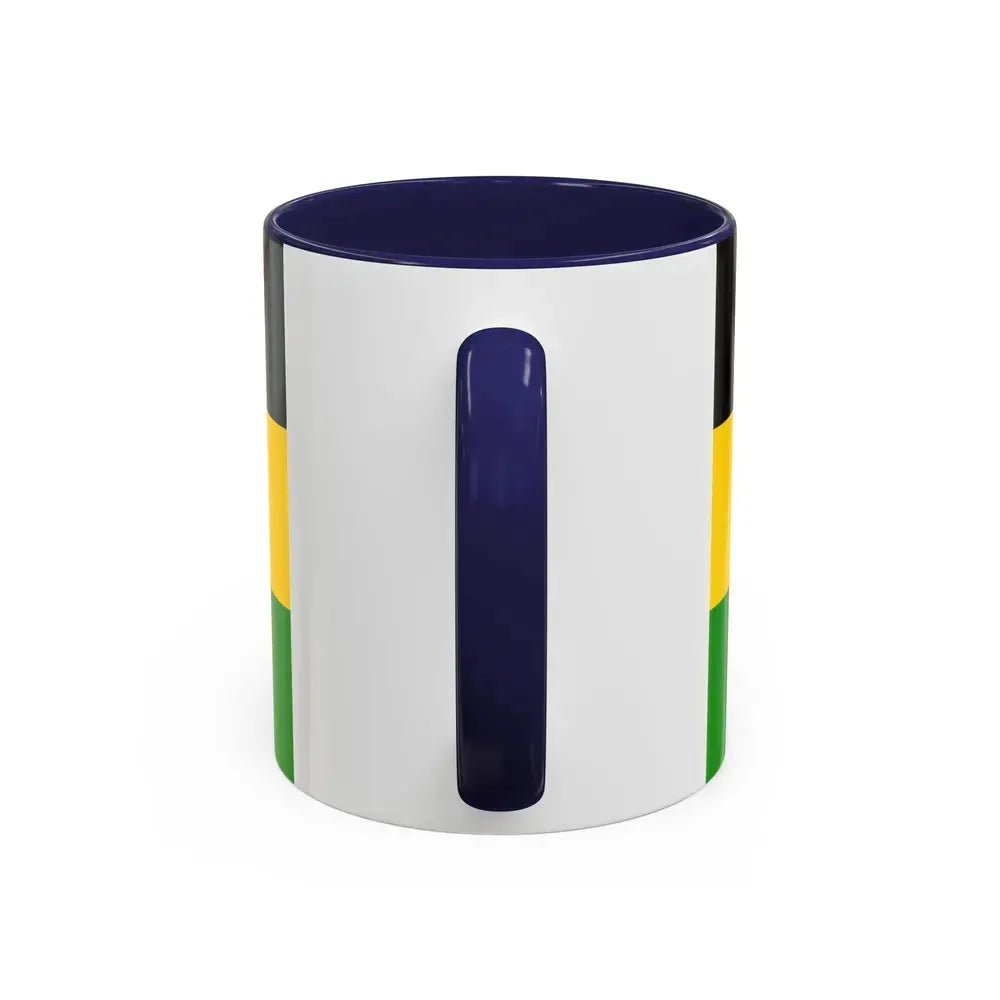 Flag of Coburg Germany - Accent Coffee Mug - Go Mug Yourself