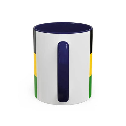 Flag of Coburg Germany - Accent Coffee Mug - Go Mug Yourself