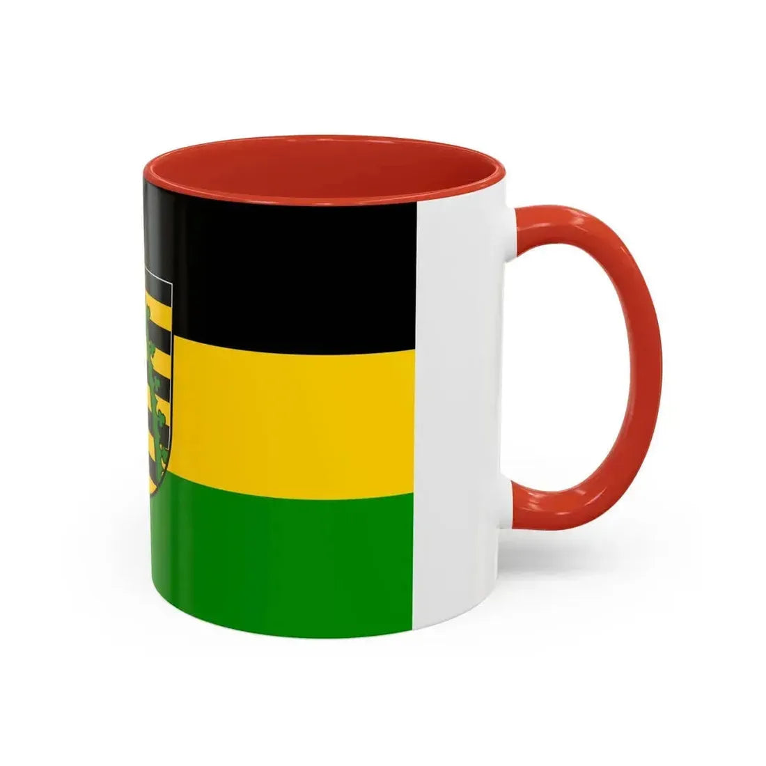 Flag of Coburg Germany - Accent Coffee Mug - Go Mug Yourself