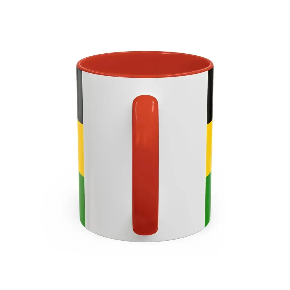 Flag of Coburg Germany - Accent Coffee Mug - Go Mug Yourself
