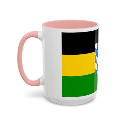 Flag of Coburg Germany - Accent Coffee Mug - Go Mug Yourself