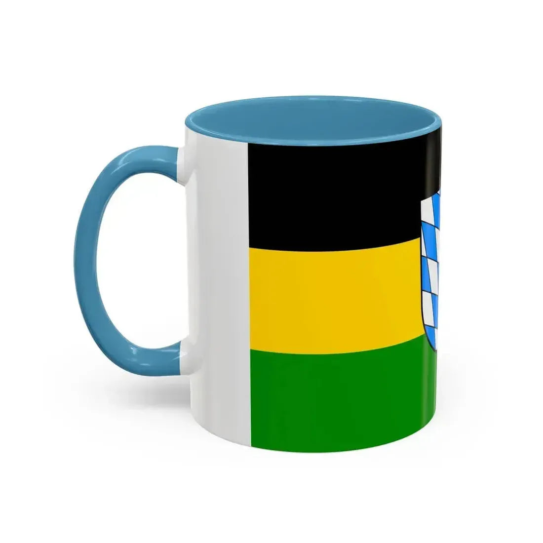 Flag of Coburg Germany - Accent Coffee Mug - Go Mug Yourself