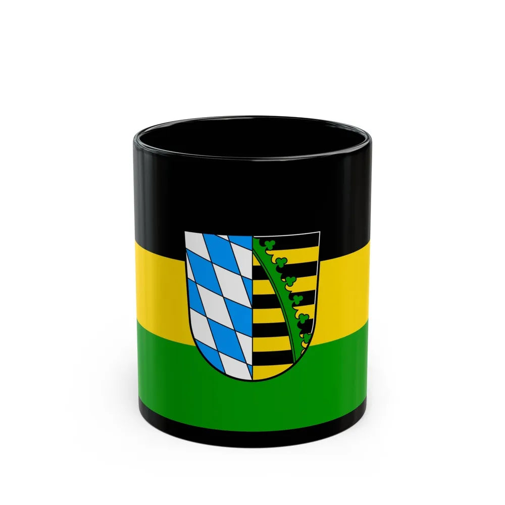 Flag of Coburg Germany - Black Coffee Mug-11oz-Go Mug Yourself