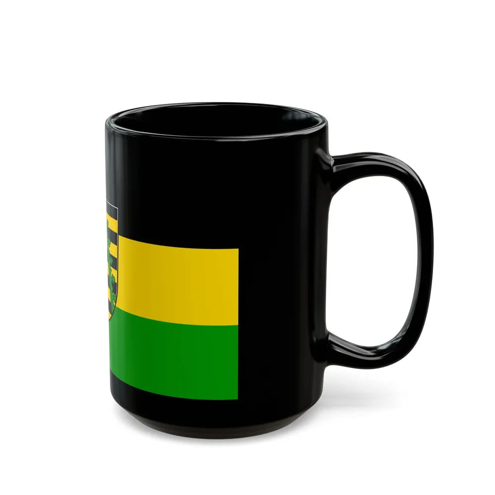 Flag of Coburg Germany - Black Coffee Mug-Go Mug Yourself