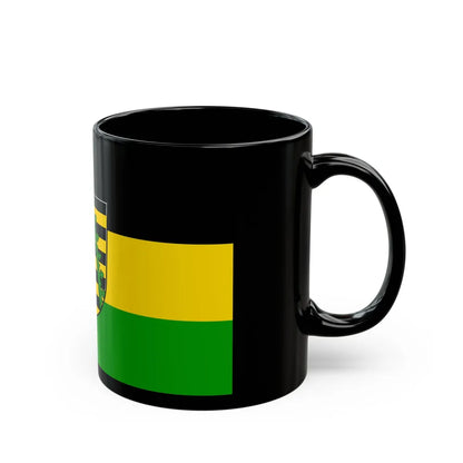 Flag of Coburg Germany - Black Coffee Mug-Go Mug Yourself