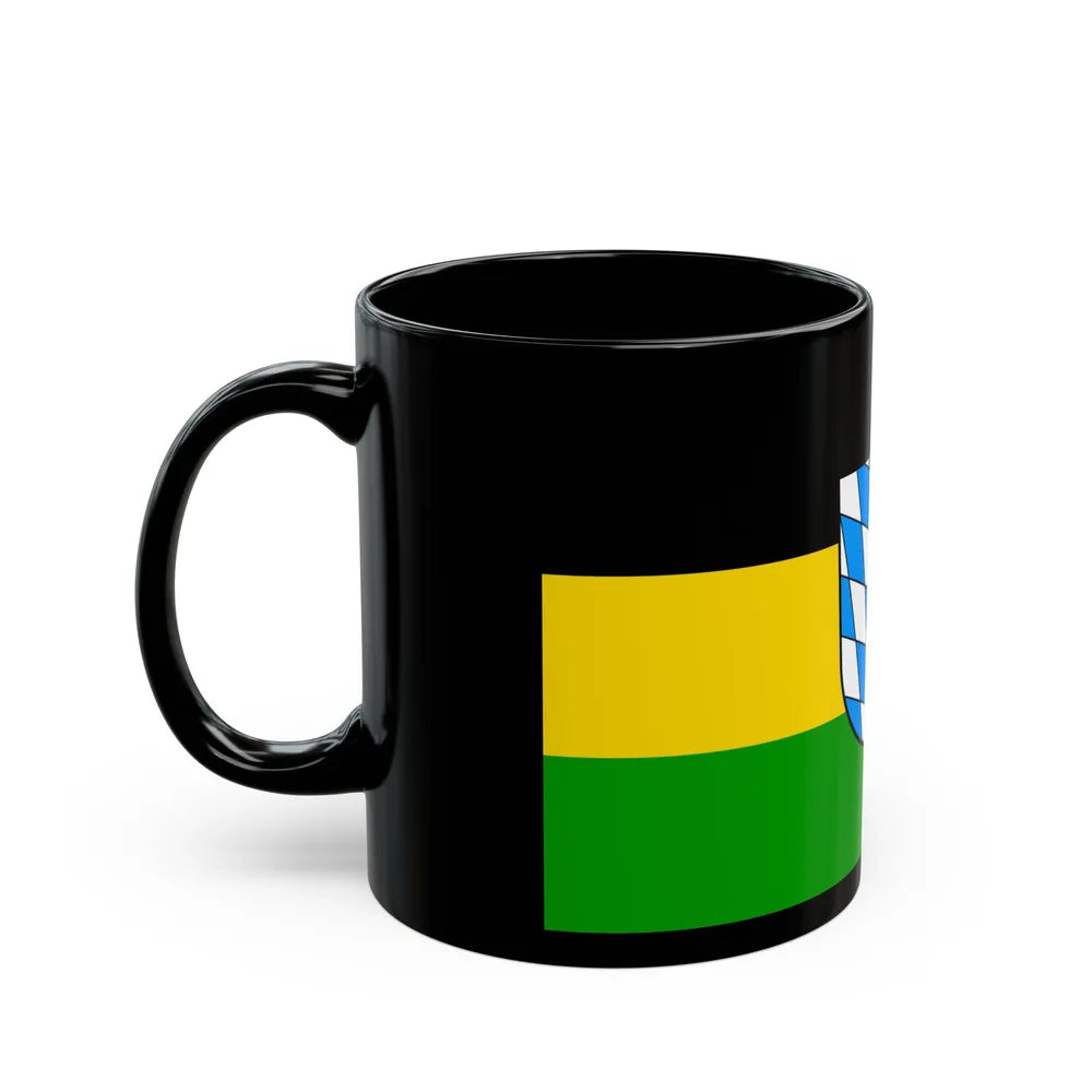 Flag of Coburg Germany - Black Coffee Mug-Go Mug Yourself