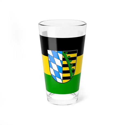 Flag of Coburg Germany - Pint Glass 16oz 16oz - Go Mug Yourself