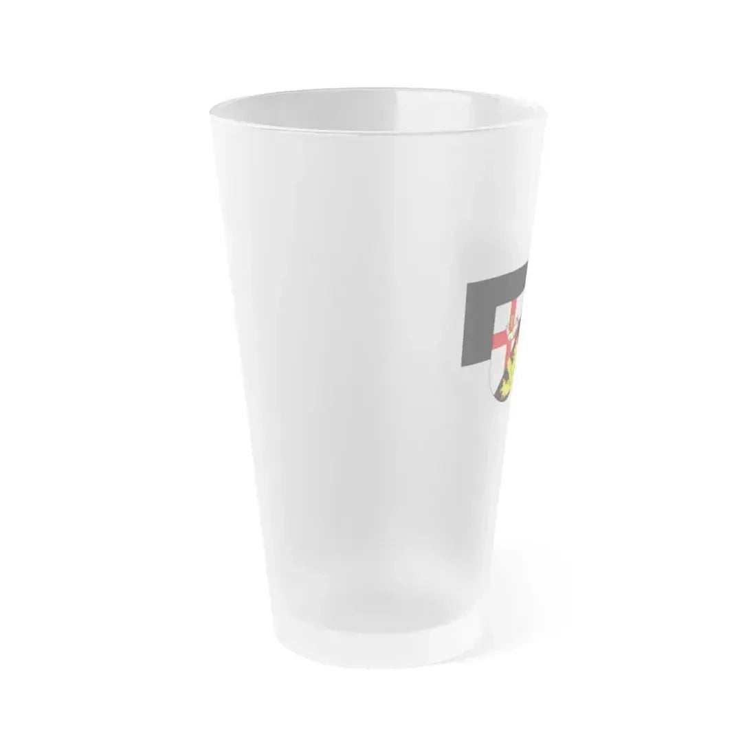 Flag of Cochem Zell Germany - Frosted Pint Glass 16oz - Go Mug Yourself