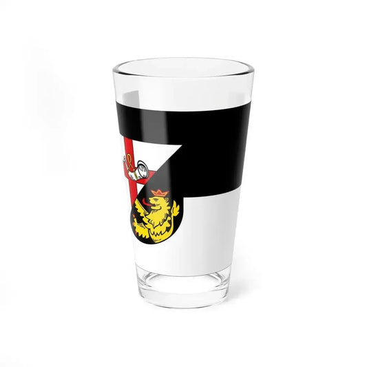 Flag of Cochem Zell Germany - Pint Glass 16oz 16oz - Go Mug Yourself