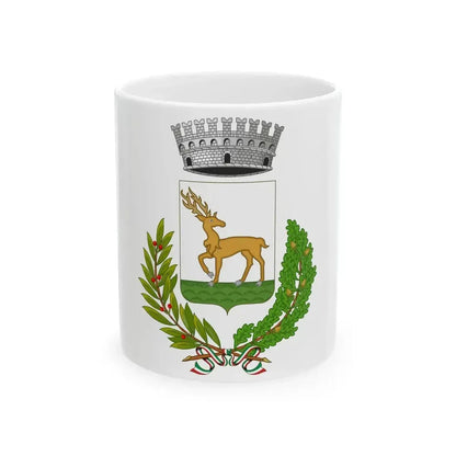 Flag of Codigoro (Italy) White Coffee Mug 11oz - Go Mug Yourself
