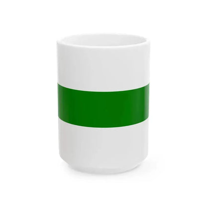 Flag of Codru (Moldova) White Coffee Mug 15oz - Go Mug Yourself