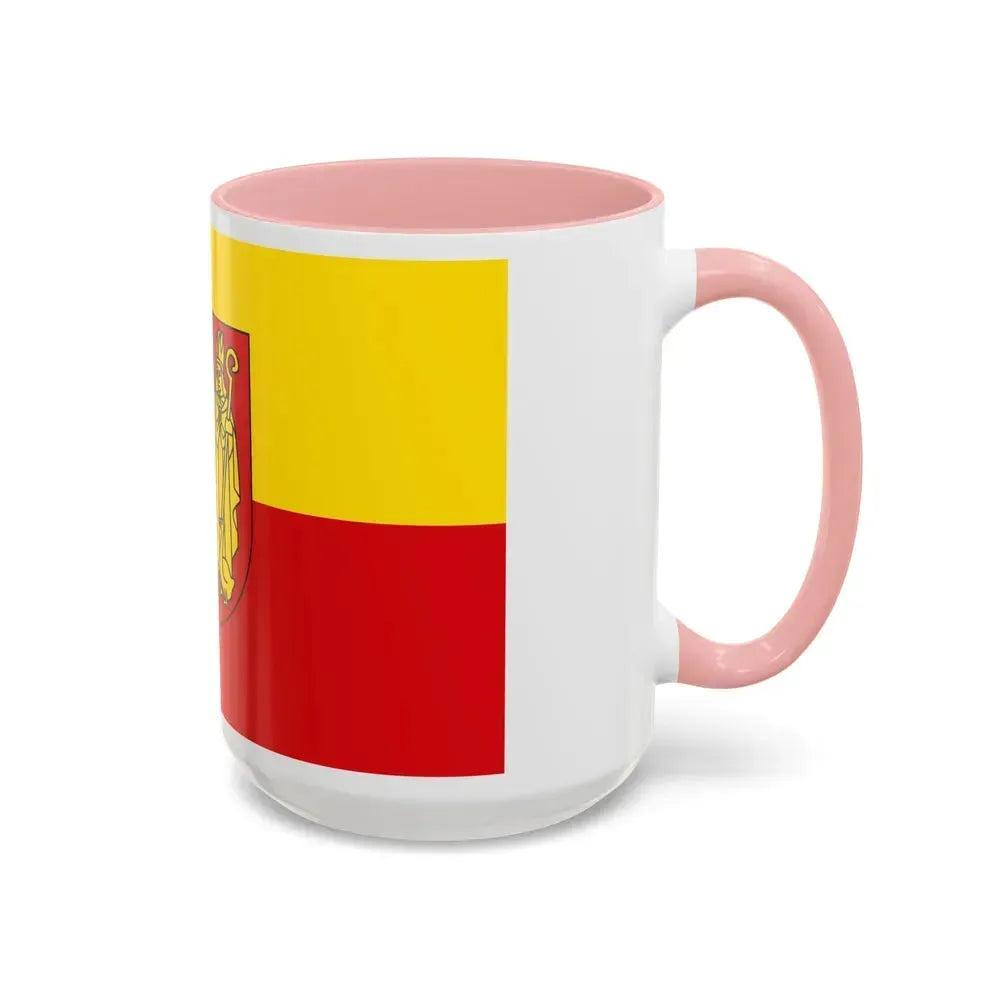 Flag of Coesfeld Germany - Accent Coffee Mug - Go Mug Yourself
