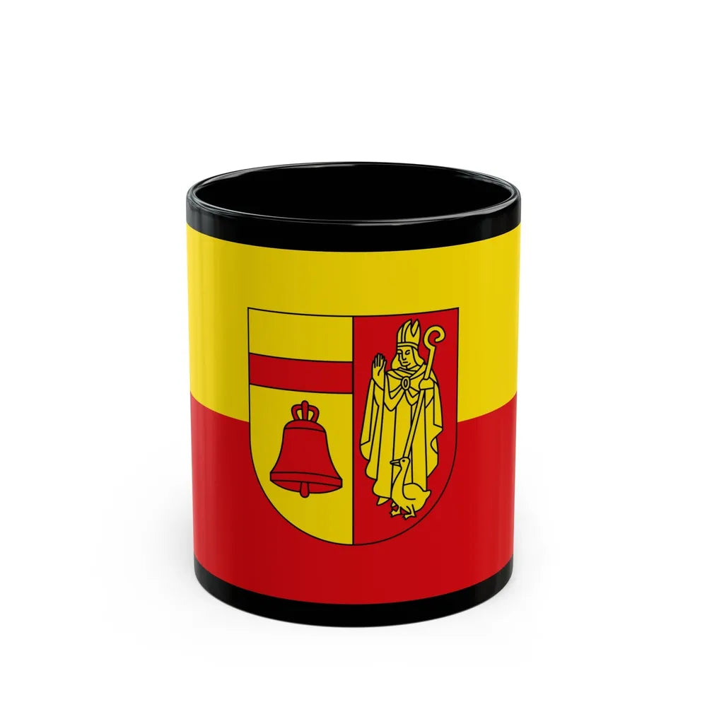 Flag of Coesfeld Germany - Black Coffee Mug-11oz-Go Mug Yourself