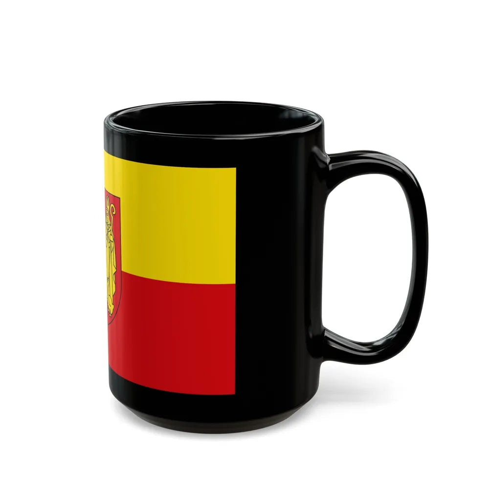 Flag of Coesfeld Germany - Black Coffee Mug-Go Mug Yourself